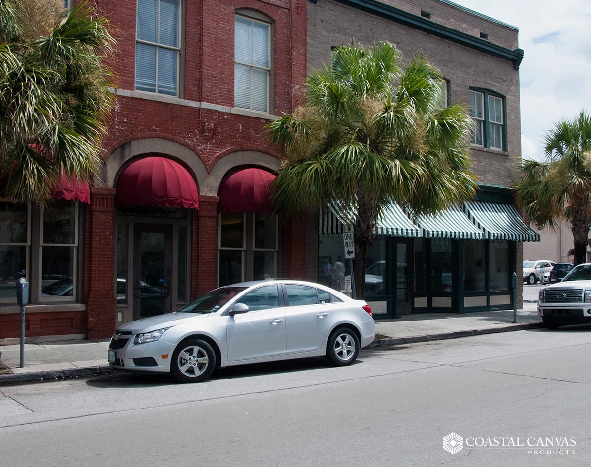 metal canopies savannah