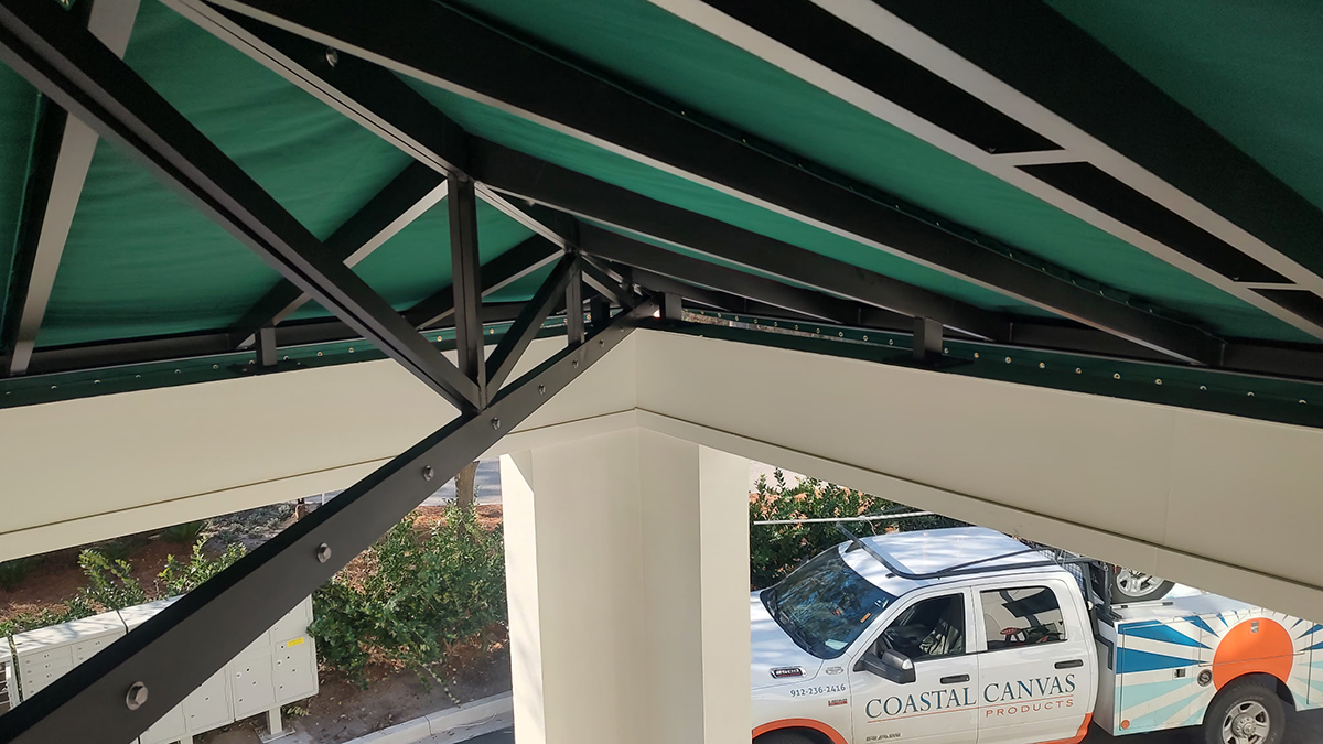 commercial fabric awnings savannah