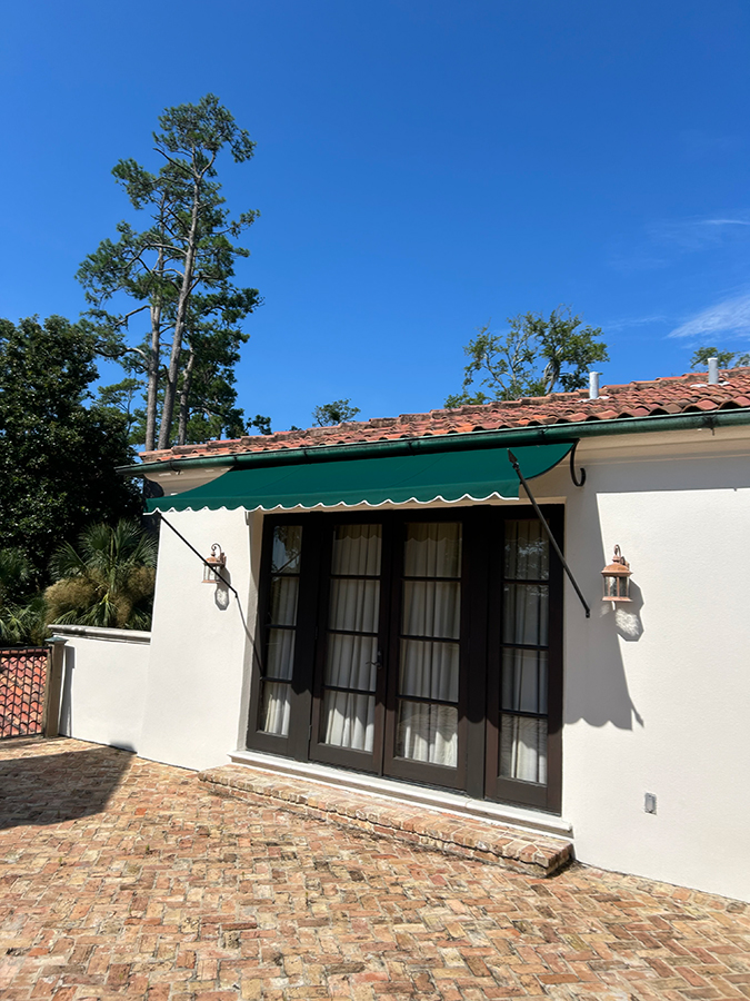 st simons island residential fabric awnings