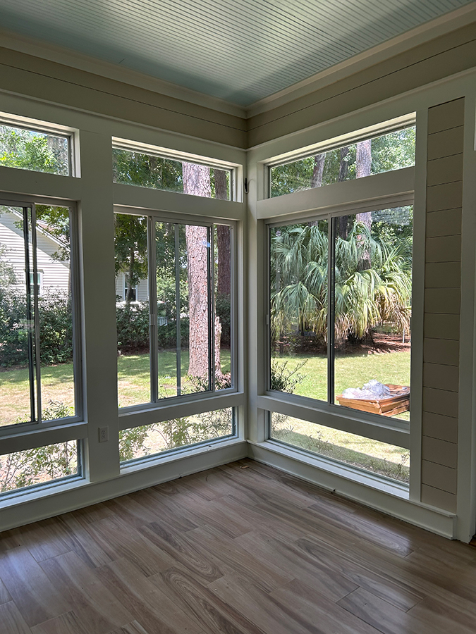 glass screen enclosure hilton head south carolina