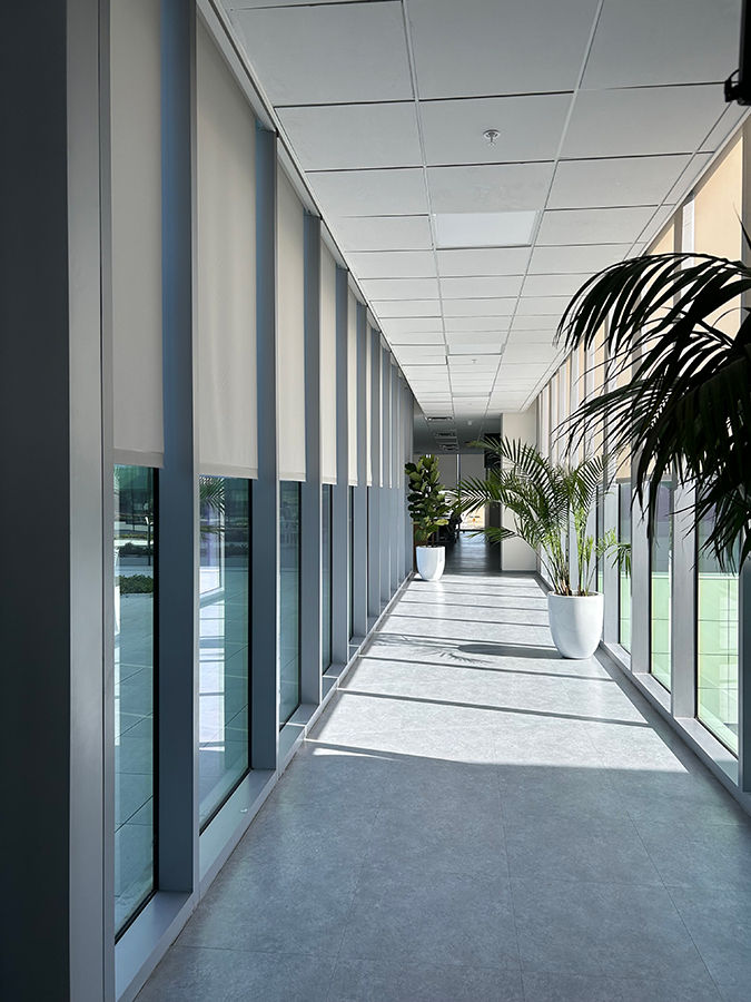 commercial interior shades bluffton south carolina