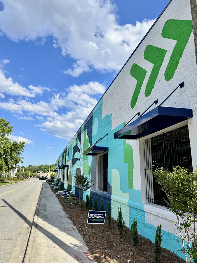 commercial metal awnings and canopies charleston south carolina