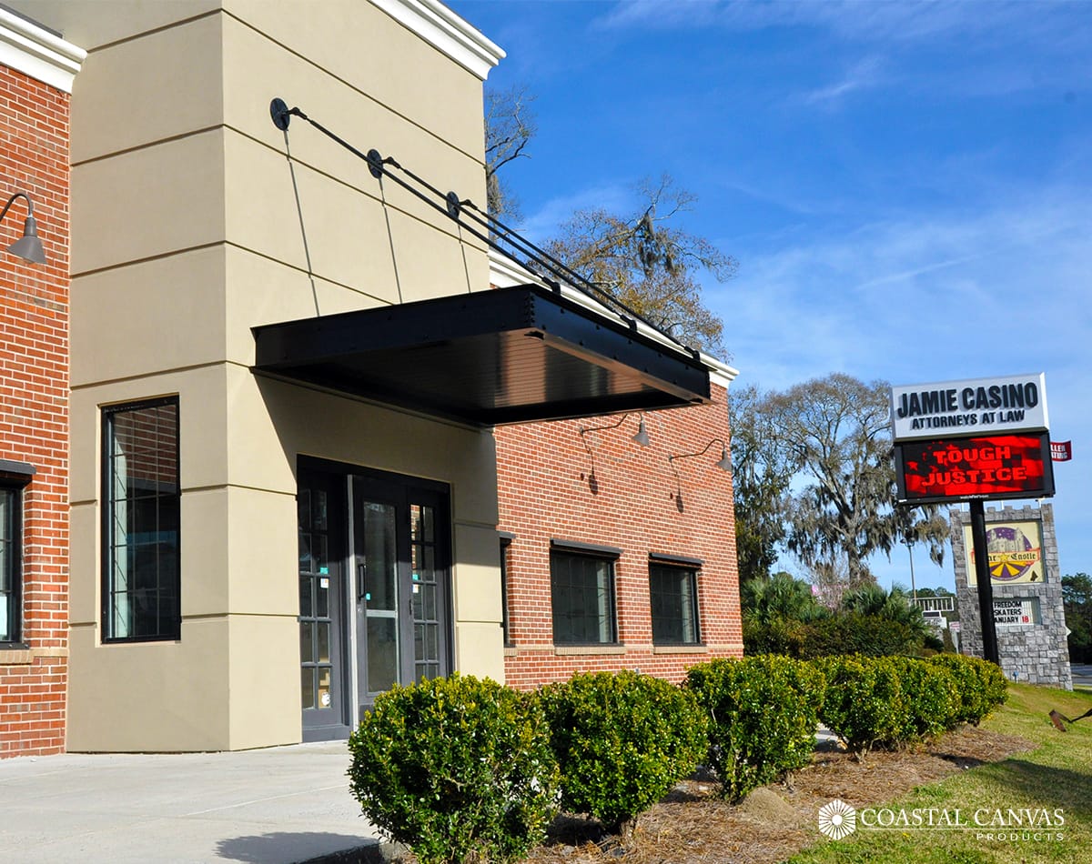 commercial metal canopies hilton head