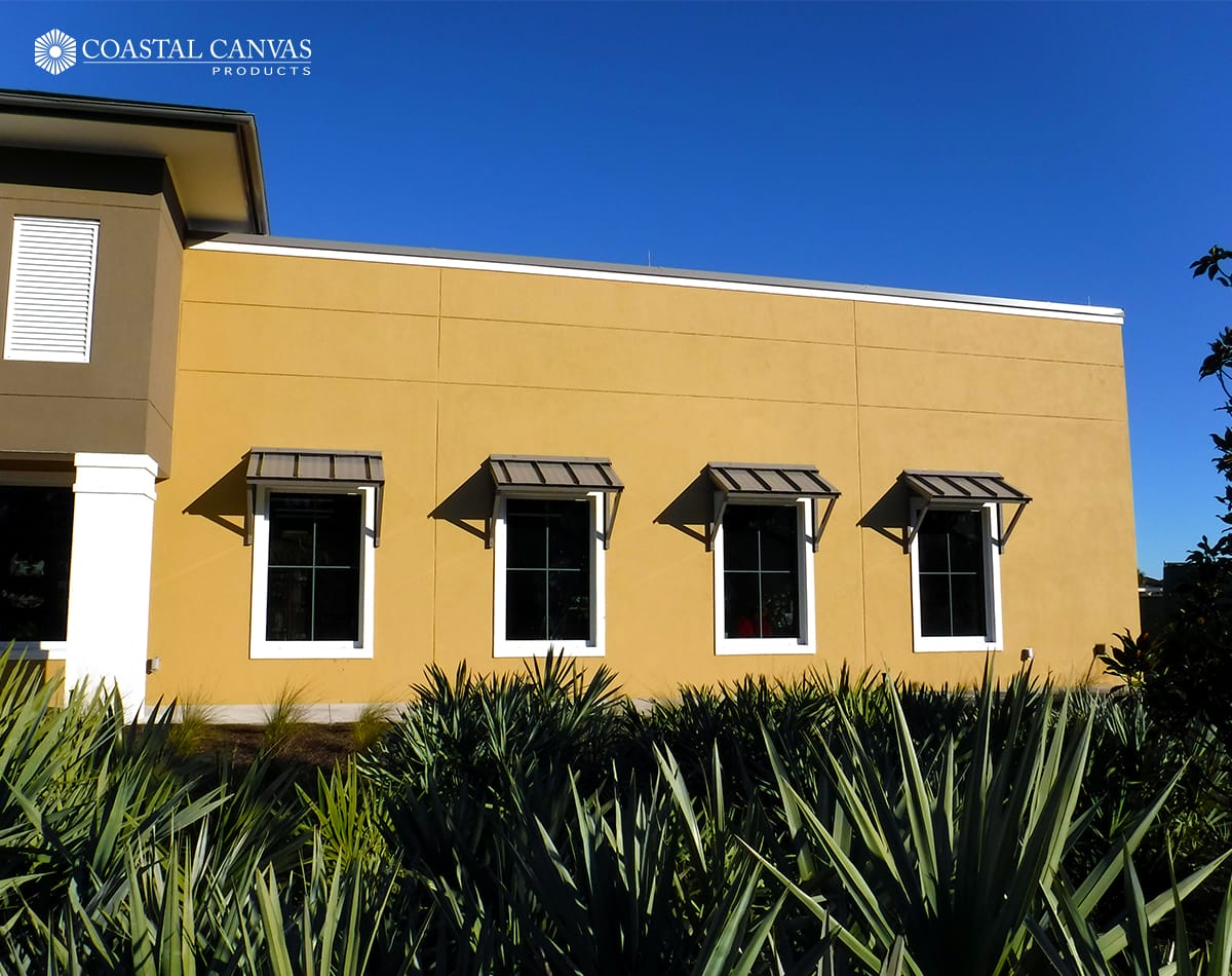 residential hilton head island metal canopies