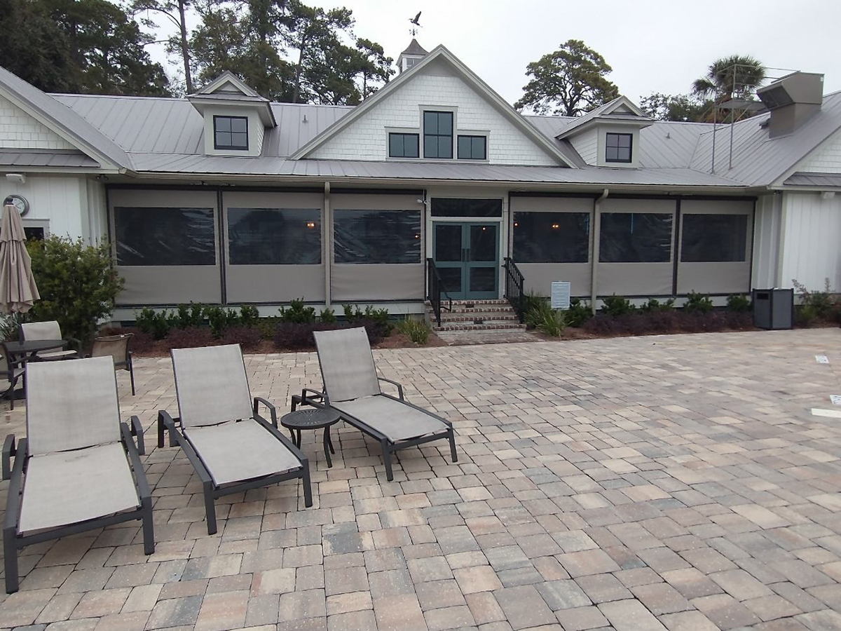 commercial motorized screens charleston