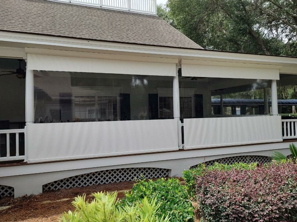 commercial motorized screens hilton head island