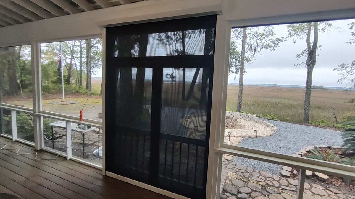 residential motorized screens charleston sc