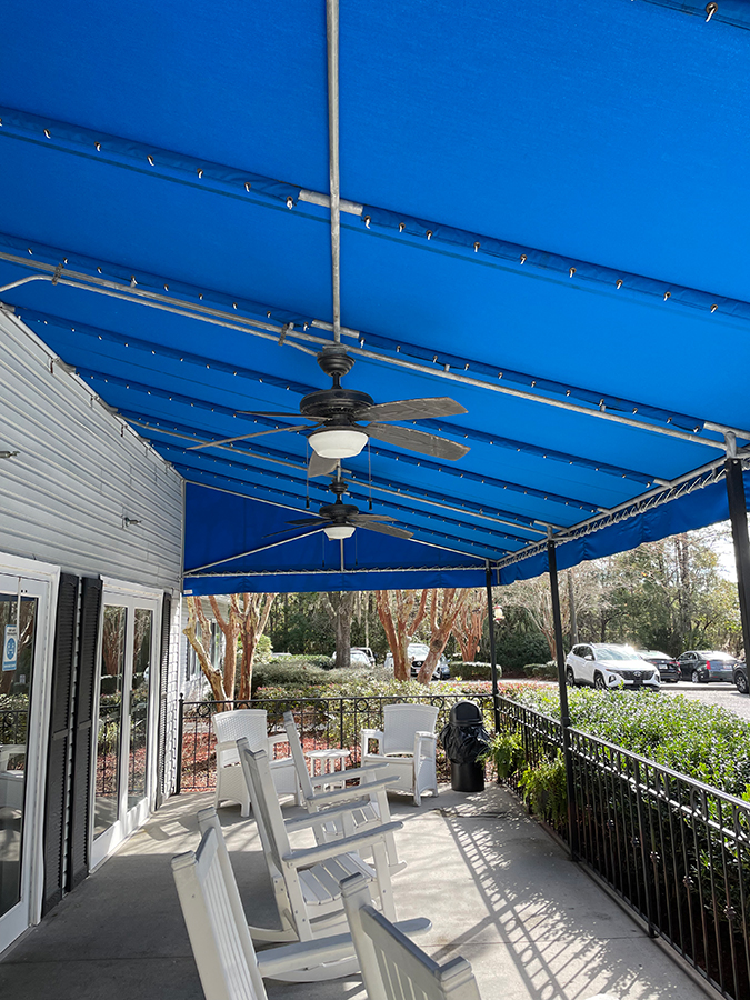 outdoor patio space charleston