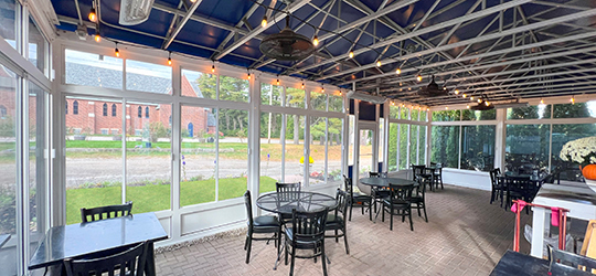 outdoor patio space