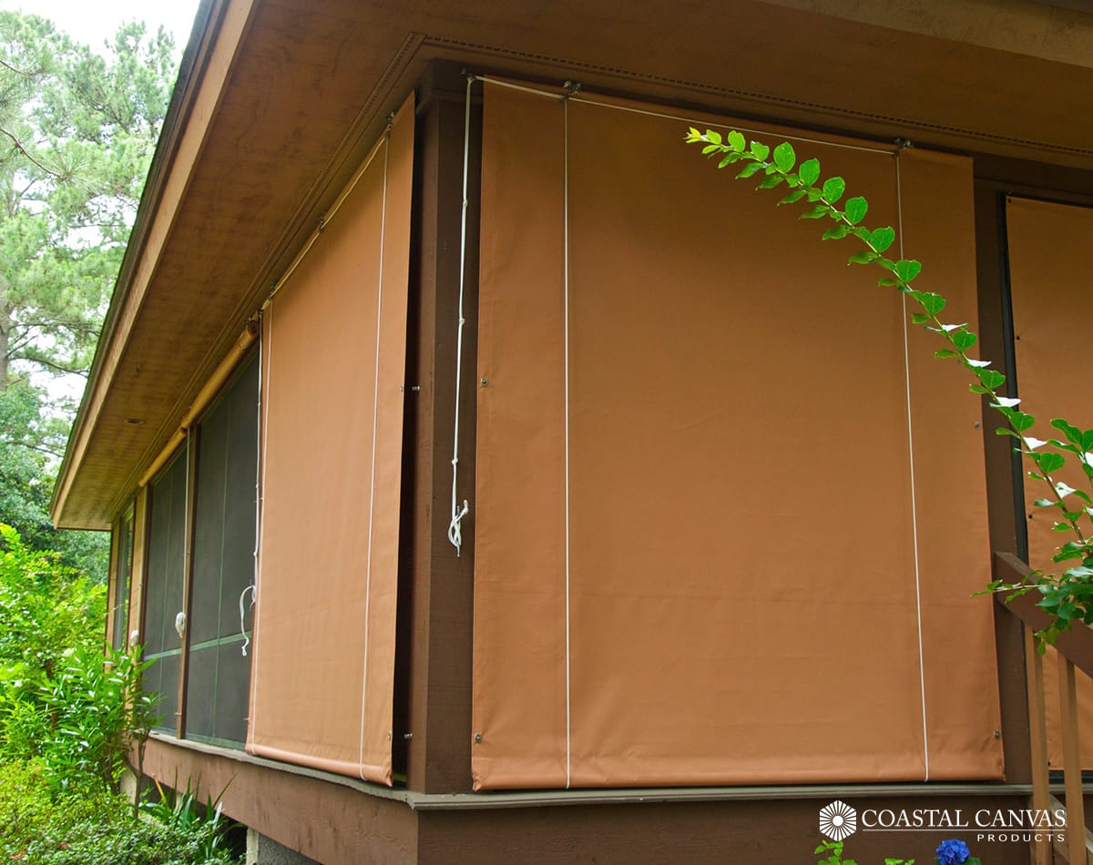 commercial porch curtains pooler