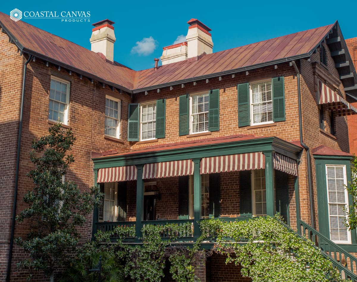 porch curtains st simons island