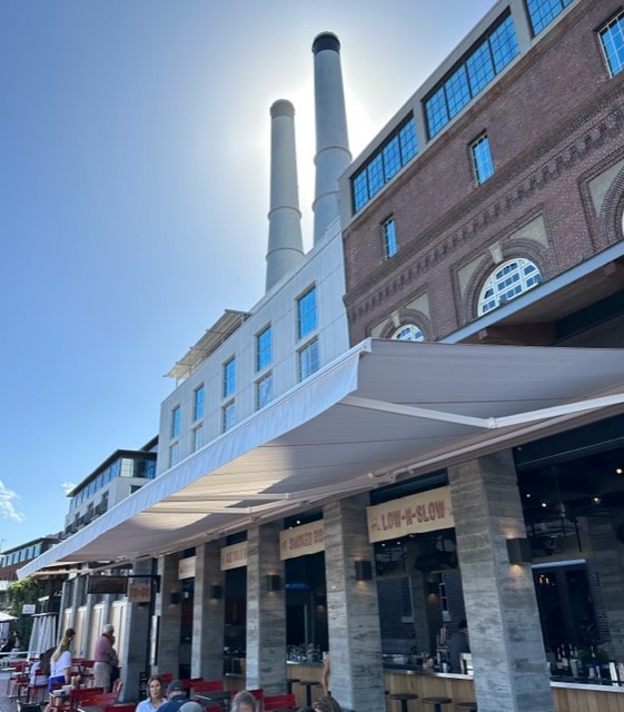 commercial retractable awnings charleston