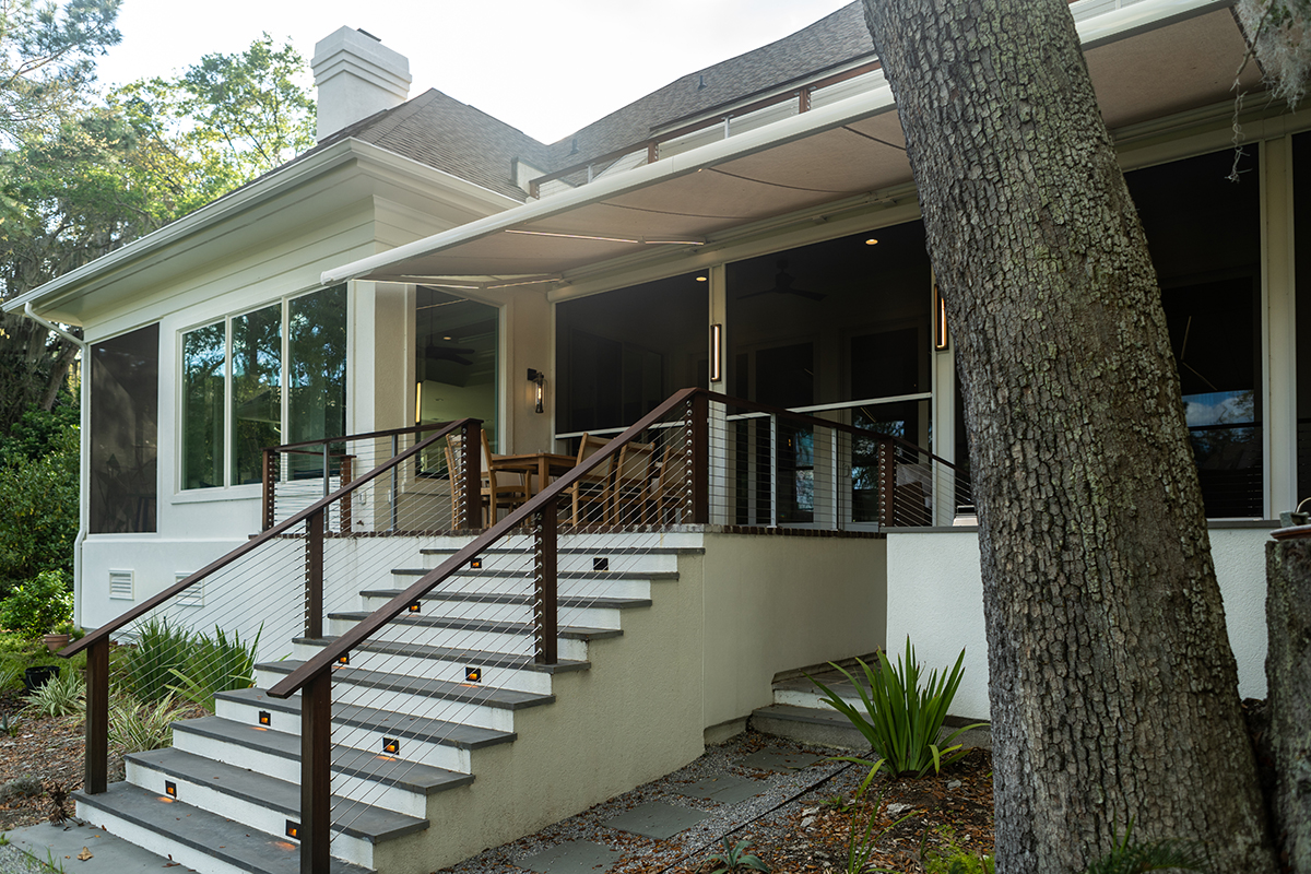 commercial retractable awnings savannah