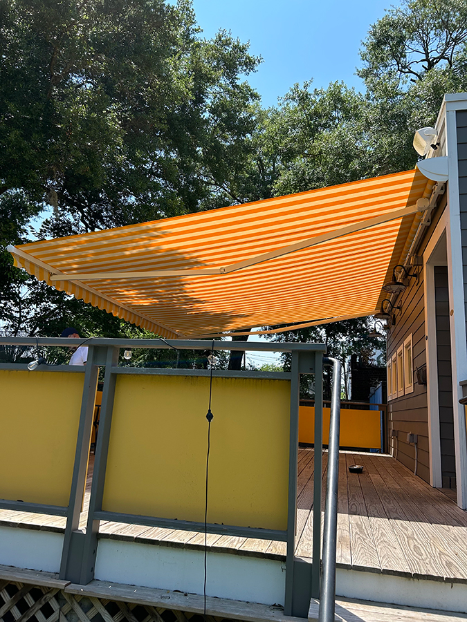 retractable awning hilton head island