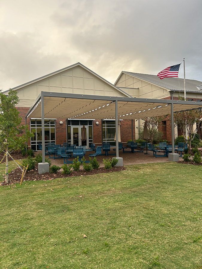 commercial louvered retractable roof savannah