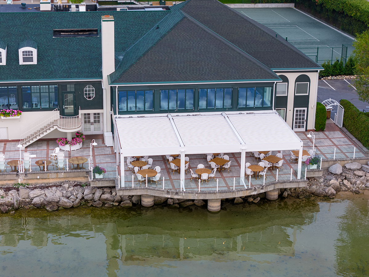 commercial retractable roof charleston