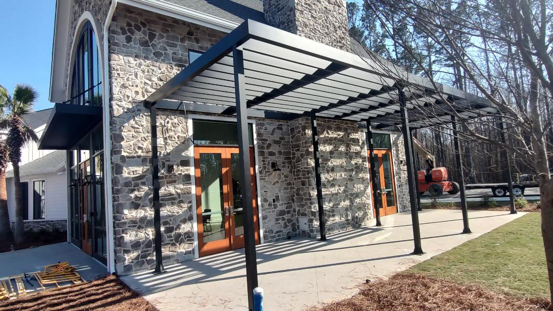 commercial retractable roofs charleston