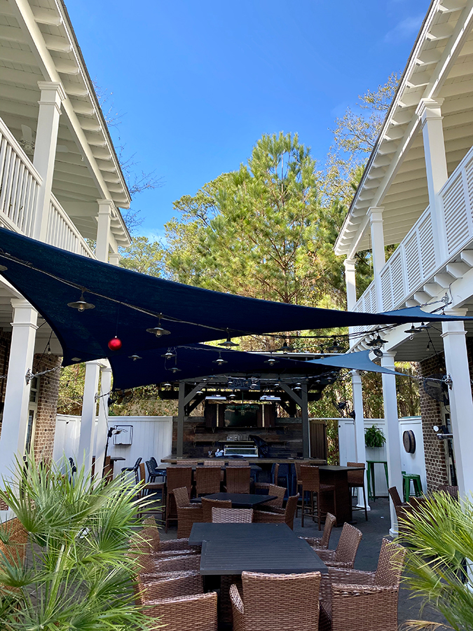 commercial shade sail hilton head island south carolina