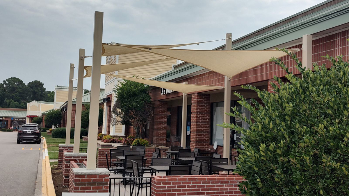 commercial shade sail savannah ga