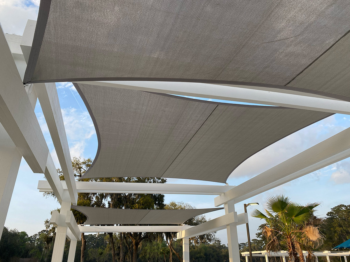 commercial shade sail savannah