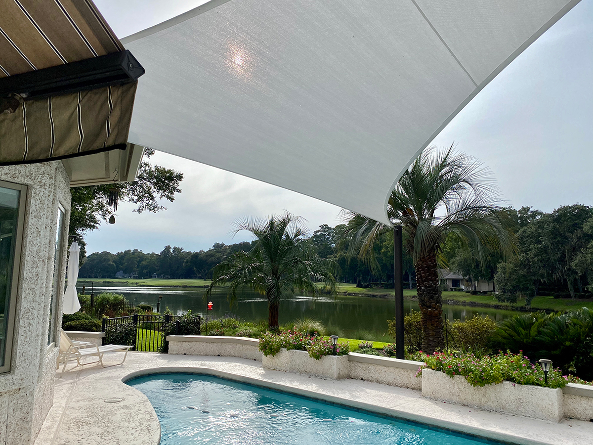 residential shade sails savannah