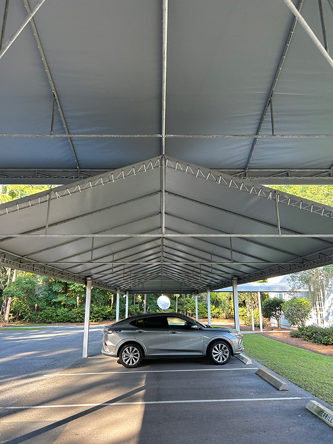 commercial tension structures st simons island georgia