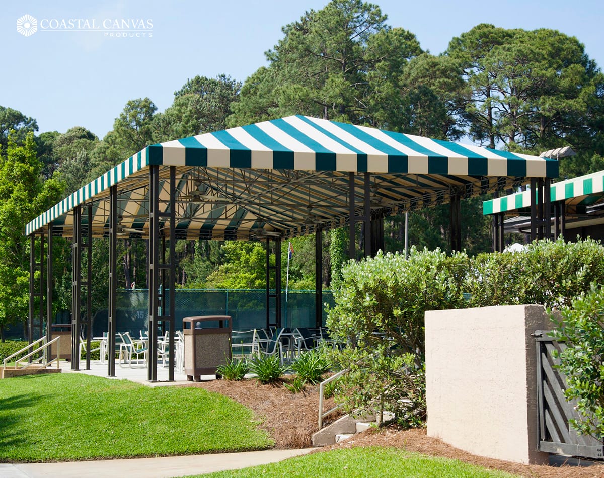 umbrellas cabanas savannah