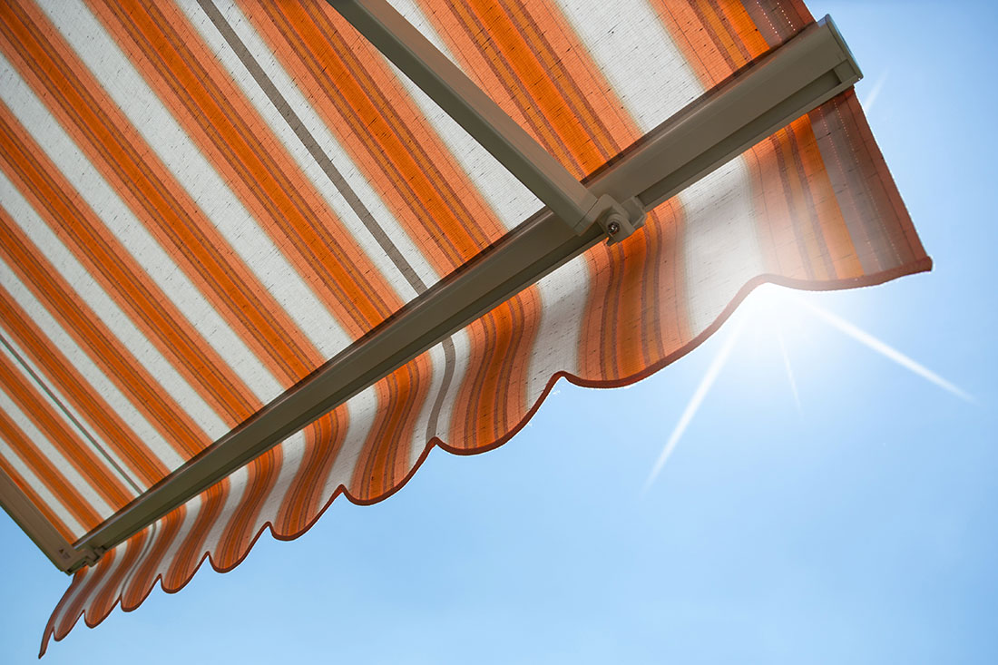 cleaning residential awnings