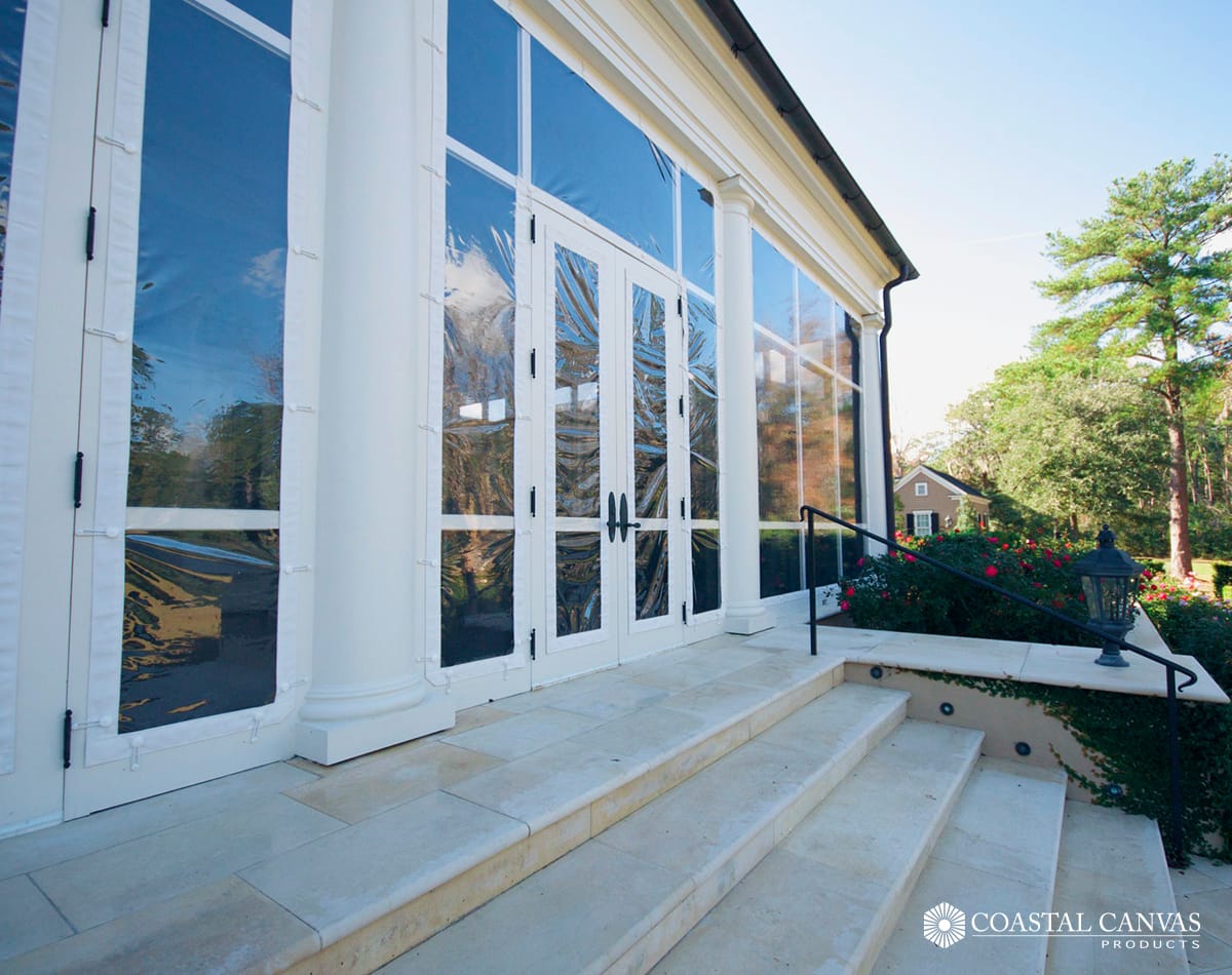 outdoor front porch curtains