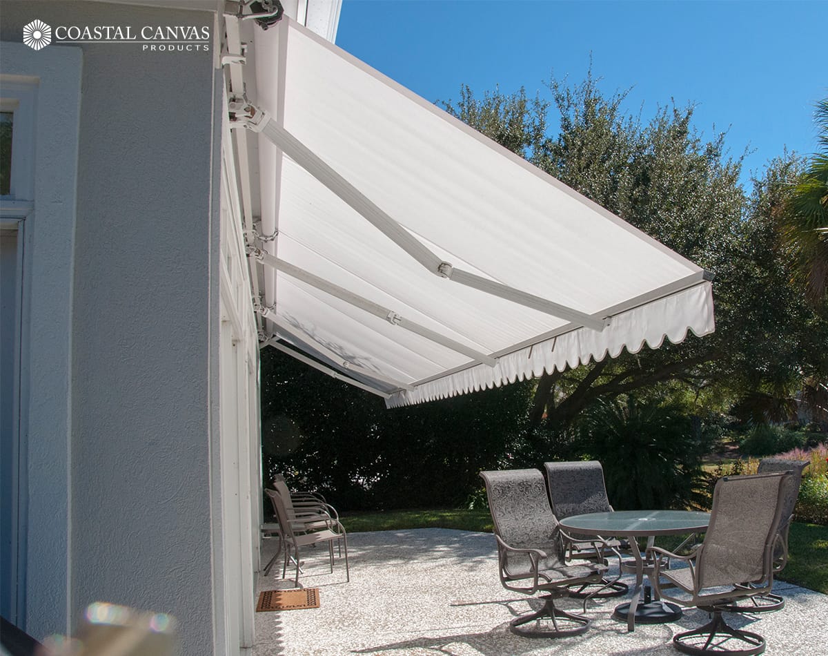 retractable awnings cost savannah