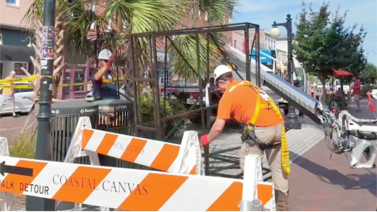 A day with the Coastal Canvas install crew